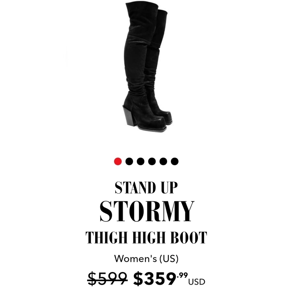 NEW Fluevog Stand Up Stormy boots